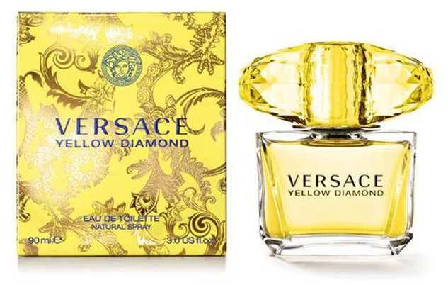 Kvepalai moterims Versace Yellow Diamond EDT, 90 ml
