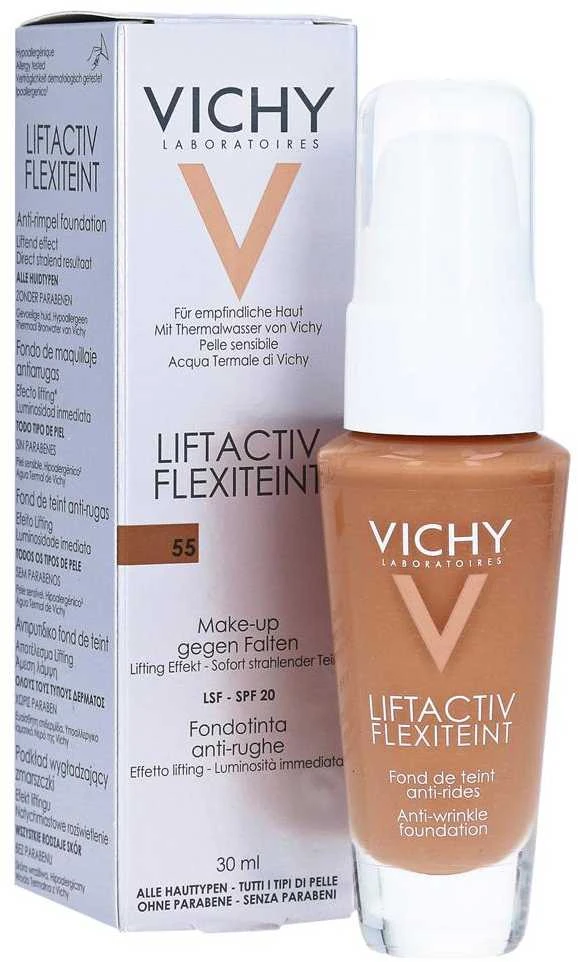 Vichy Makiažo pagrindasLiftactiv Flexiteint Fond De Teint Anti-Rides Spf20 55-Opal