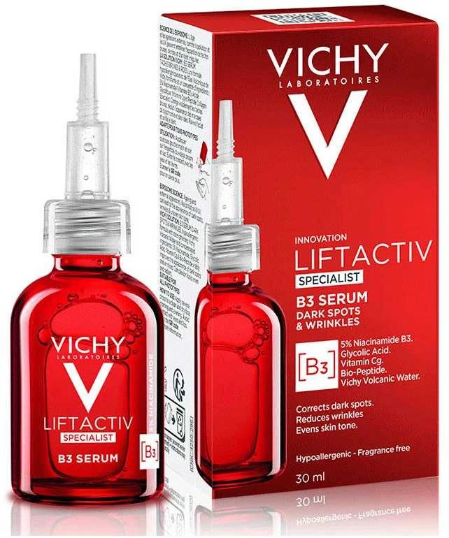 Vichy Liftactiv Specialist B3 koreguojantis ir raukšles mažinantis serumas veidui, 30 ml