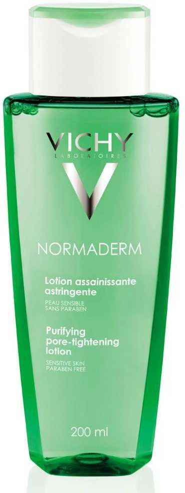 Vichy Normaderm Purifying Pore-Tightening Lotion losjonas probleminei odai, 200 ml