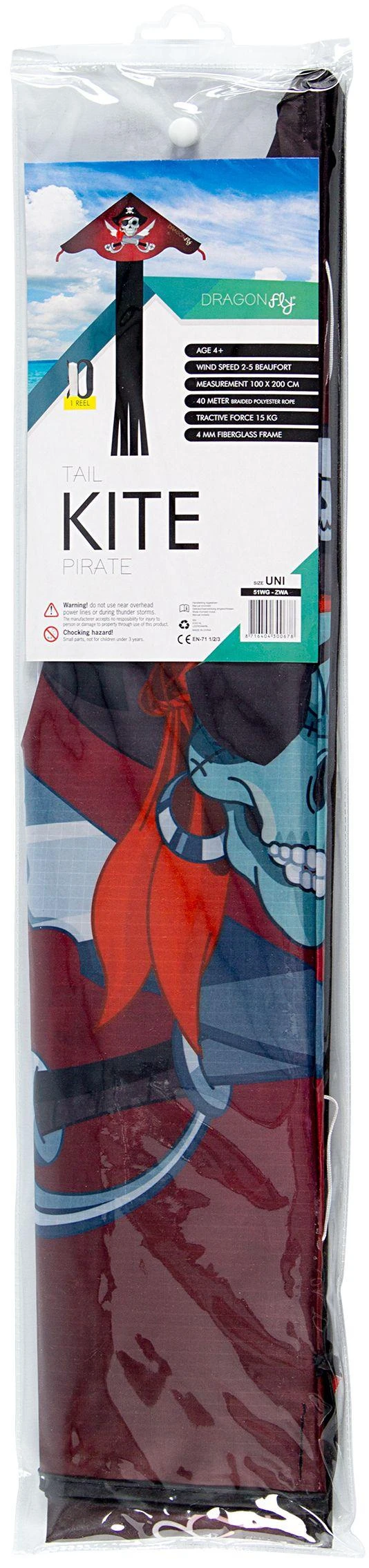 Dragon Aitvaras 51WG Tail Kite Pirate