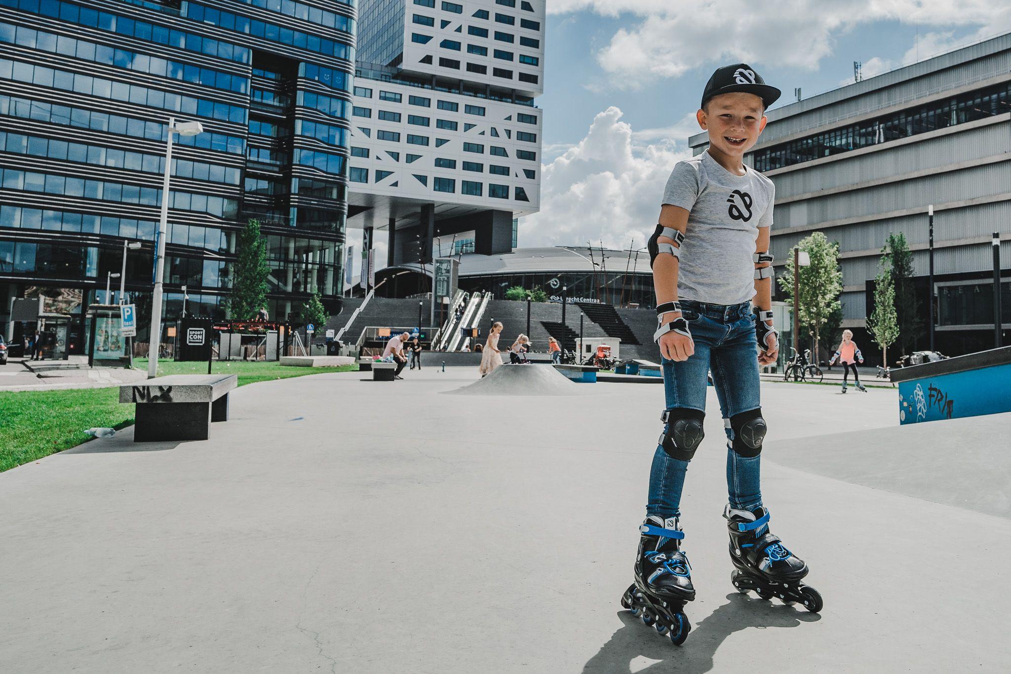 Nijdam Apsaugos vaik. čiuožykla. Neo Nero N61EC01 S Juodas/Pilkas