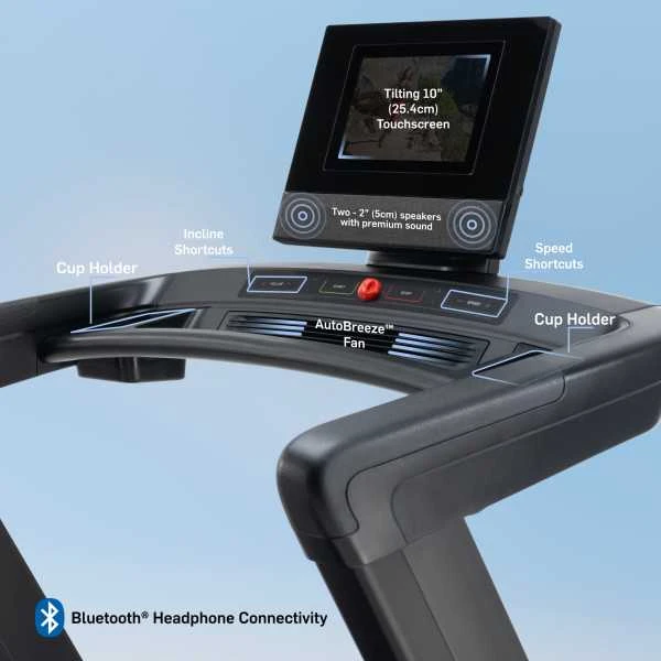 NordicTrack 1250 bėgimo takelio kompiuterinė konsolė