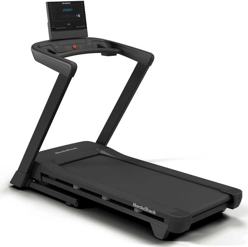 NordicTrack T Series 7 su skaitmeniniu konsolės ekranu