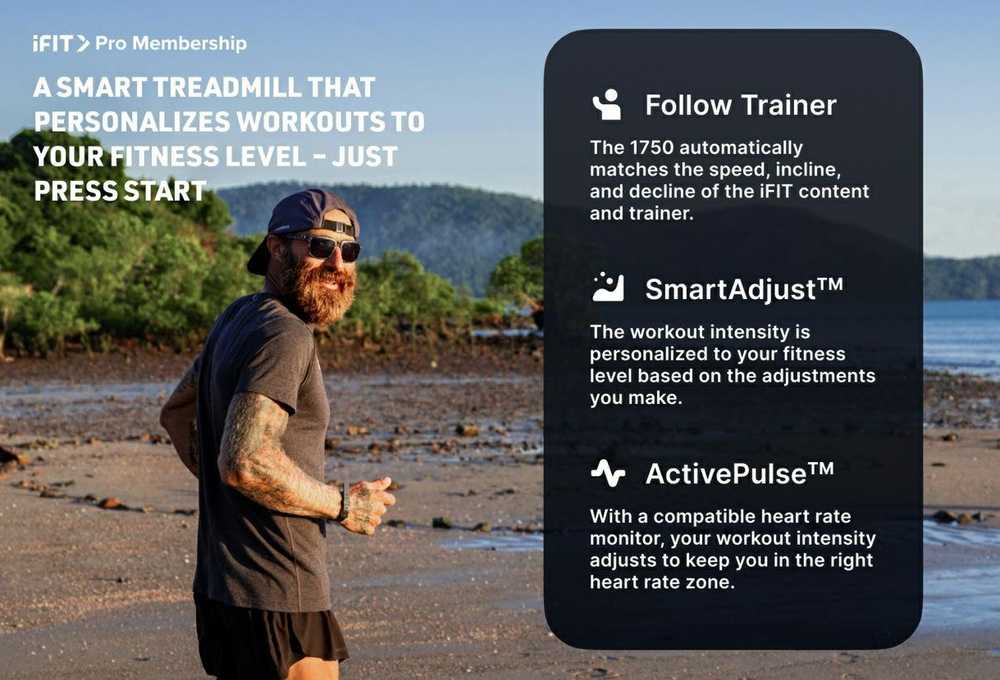 Bėgimo takelis NordicTrack Commercial 1750