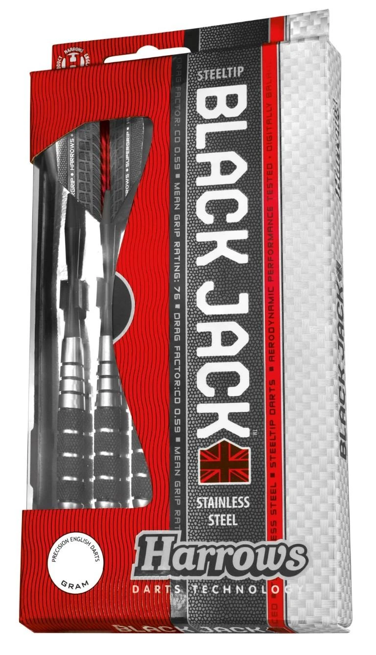Harrows Darts Juodas JACK 9176 3x22gK