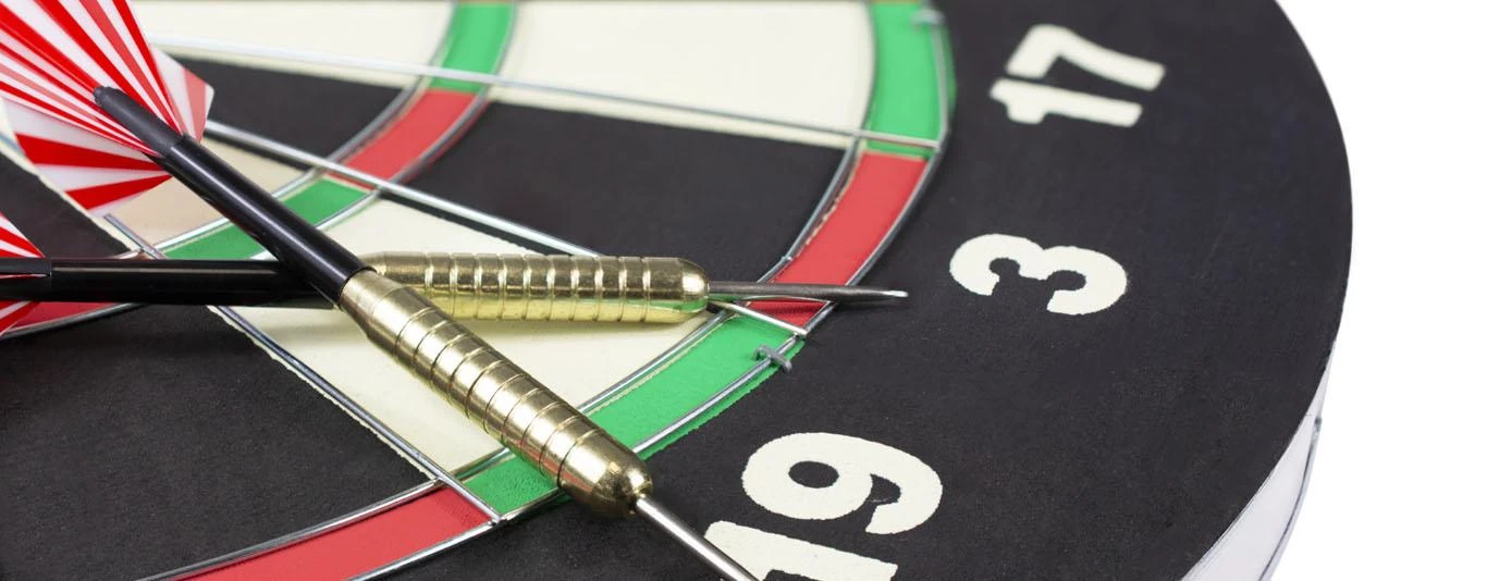 Harrows Darts taikinys BRISTOW'S FAMILY su strėl.
