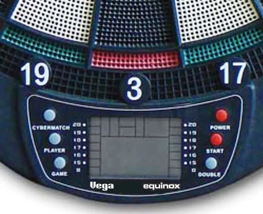 Equinox Darts taikinys elektr. VEGA DA-20 su strėl.