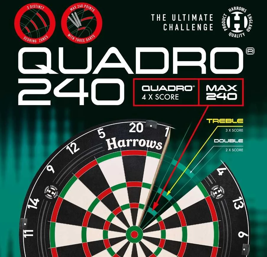 Harrows Darts taikinys QUADRO 240