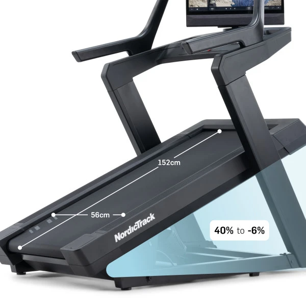 Bėgimo takelis NORDICTRACK X24 +DOVANA iFit virtualus treneris metams, vertė 229.99 € aprašymas - Prekės nuotrauka