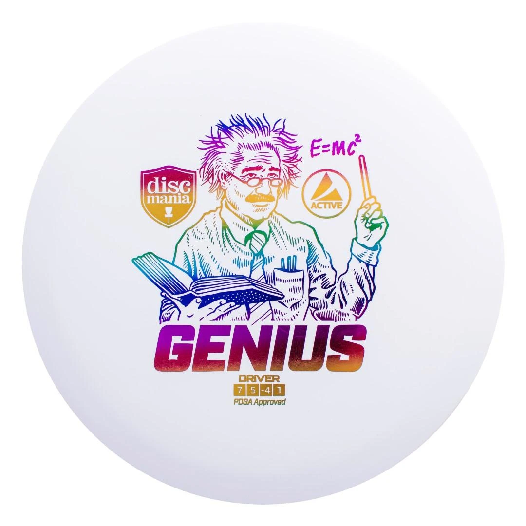 Diskgolfo diskas Fairway Driver GENIUS Active Baltas