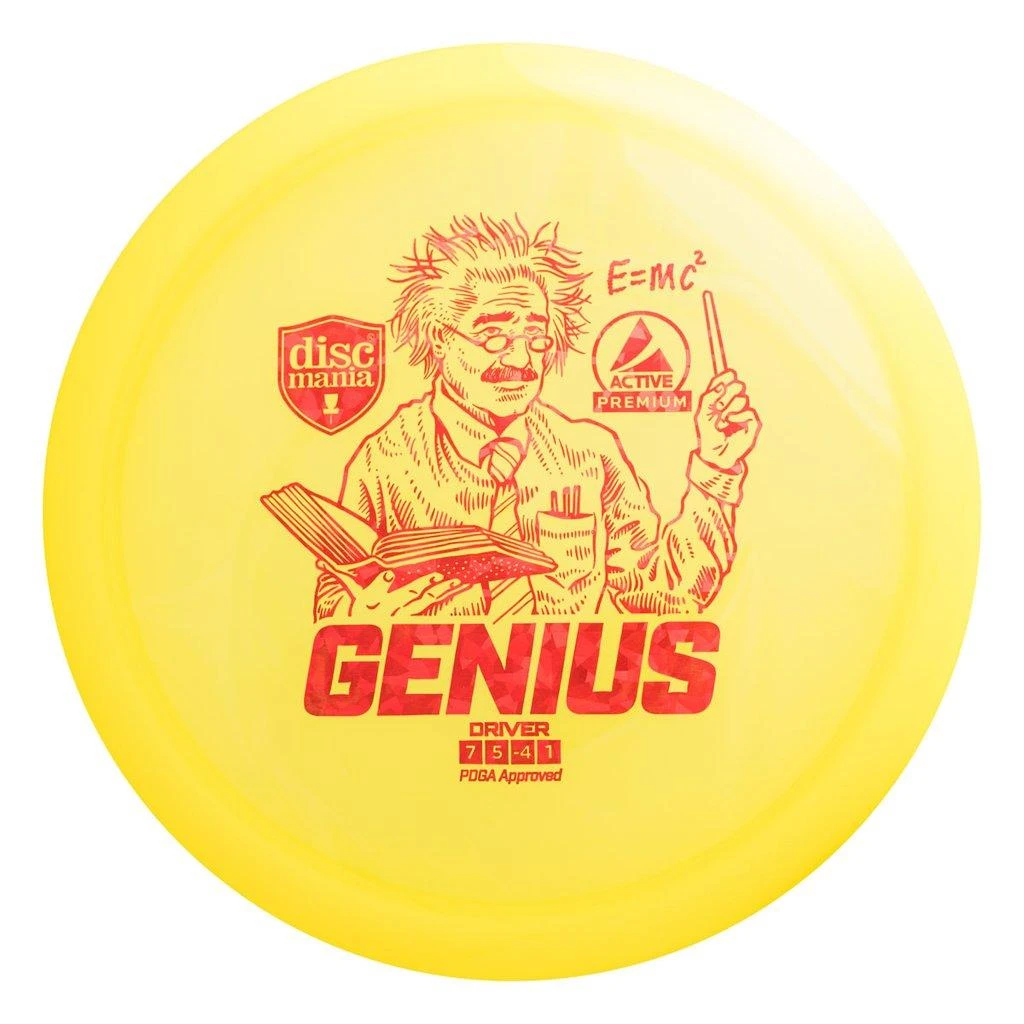 Discmania Diskgolfo diskas Fairway Driver GENIUS Active Premium Geltona