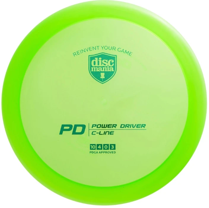 Diskgolfo diskas Distance Driver C-LINE PD Žalias