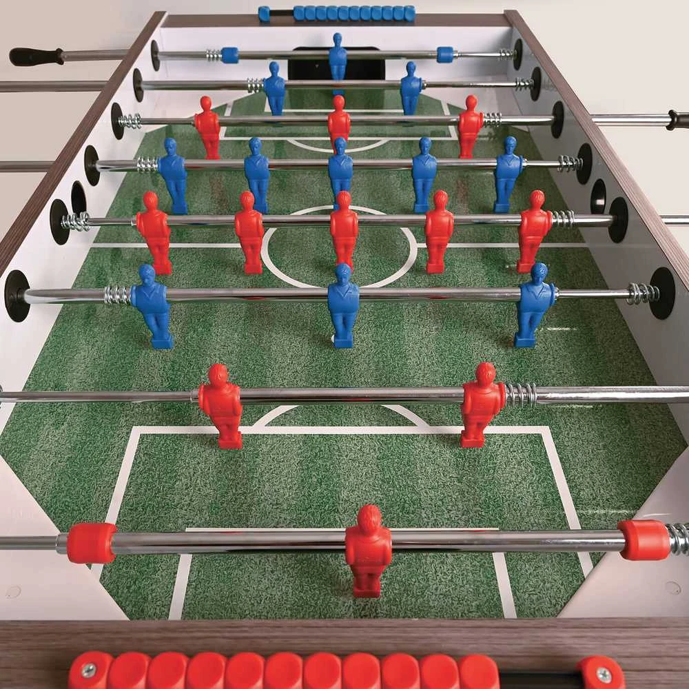 Futbolo stalas F-100 pilkas oak telesc. rods 2dėž