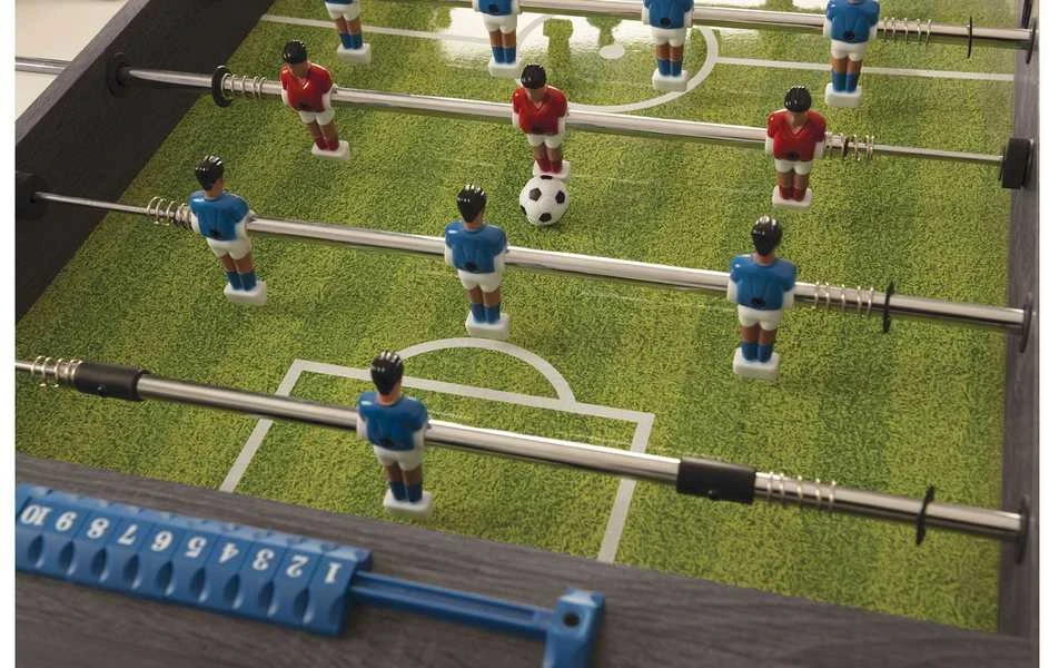 Futbolo stalas F-2 Pilkas OAK telescopic rods