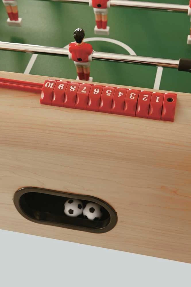 Futbolo stalas F-3 FOLDY MAPLE colour telescopic rods