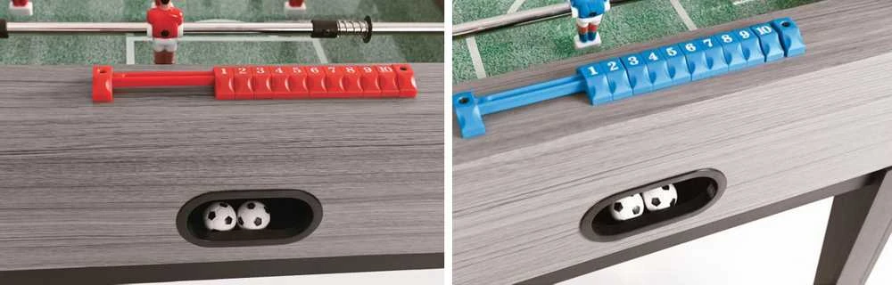 Futbolo stalas F-ZERO Pilkas OAK telescopic rods