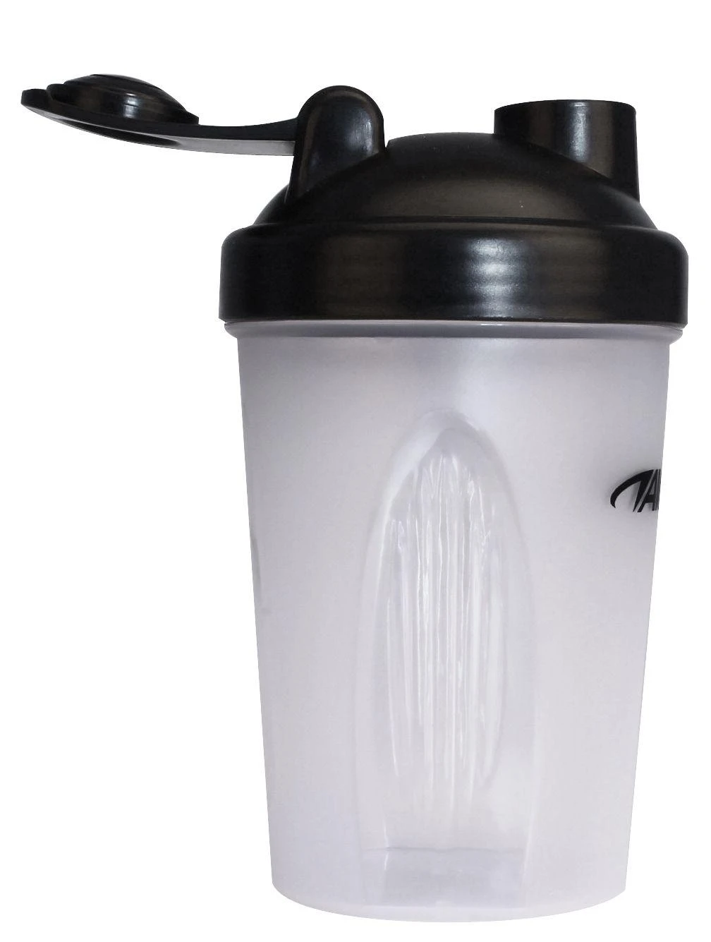Schreuders Sport Gertuvė AVENTO Shaker 21WE 400ml Transparent/Juodas