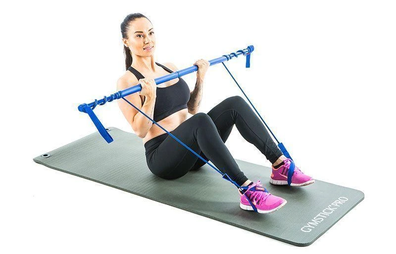 Gymstick Gimnastikos kilimėlis NBR 61042G 170x60x1,5cm Pilkas