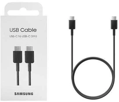 Samsung DA705BBE įkrovimo laidas Type-C į Type-C, 1 m (Juodas)