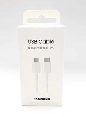 Reach Samsung DA705BBE įkrovimo kabelis Type-C į Type-C, 1 m (Baltas)