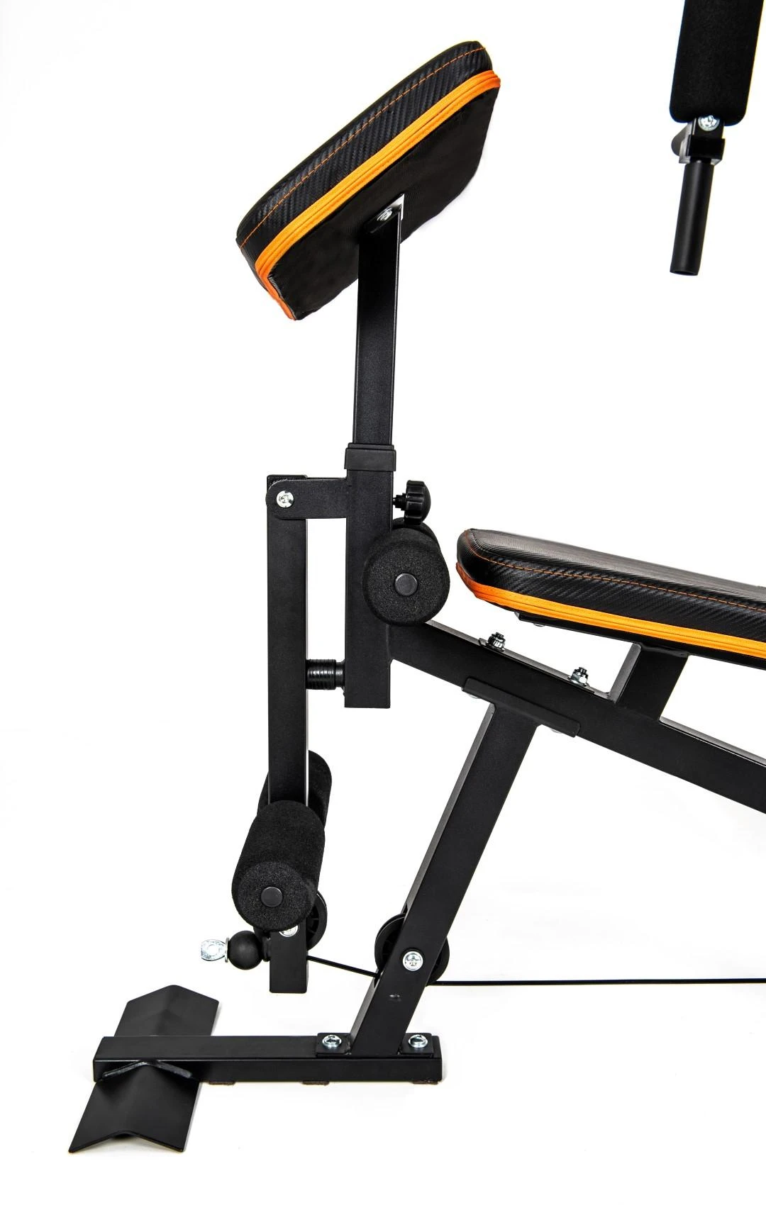 Jėgos staklės EVERFIT MSK-500: atramos ir voleliai