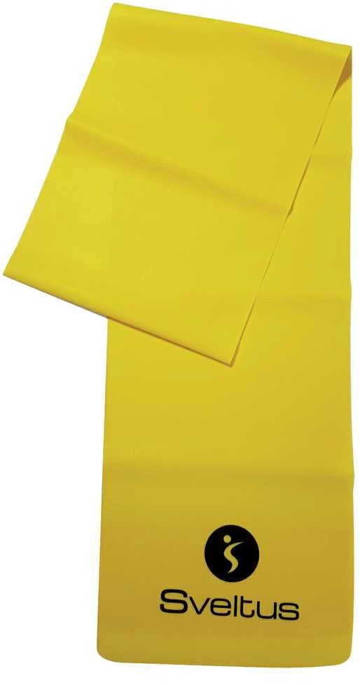 Sveltus Juosta mankštai LATEX BAND (lengva) 120cm yellow