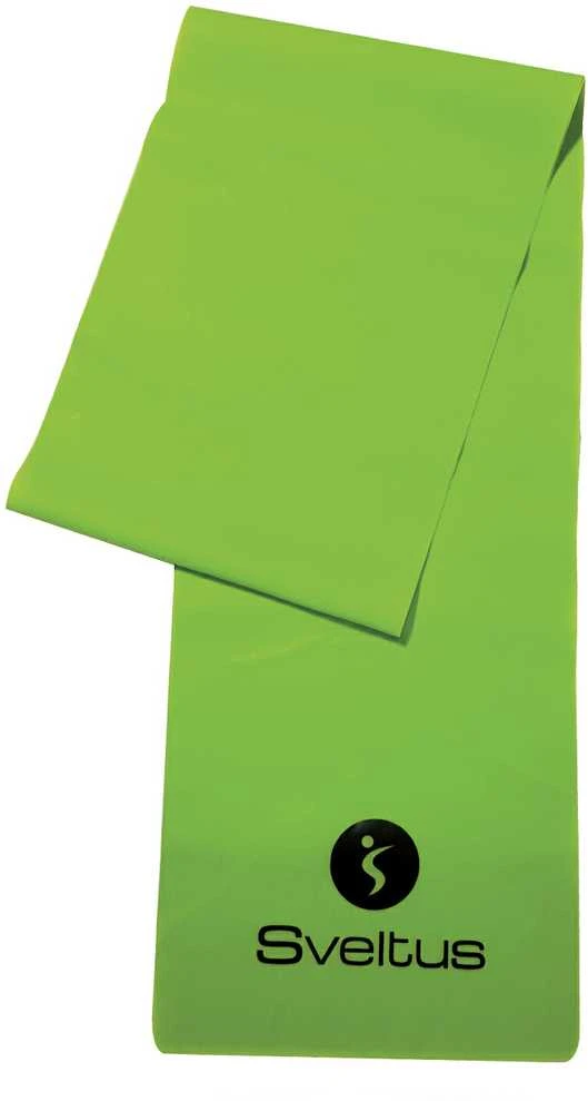 Sveltus Juosta mankštai LATEX BAND (vidutine) 120cm žalias