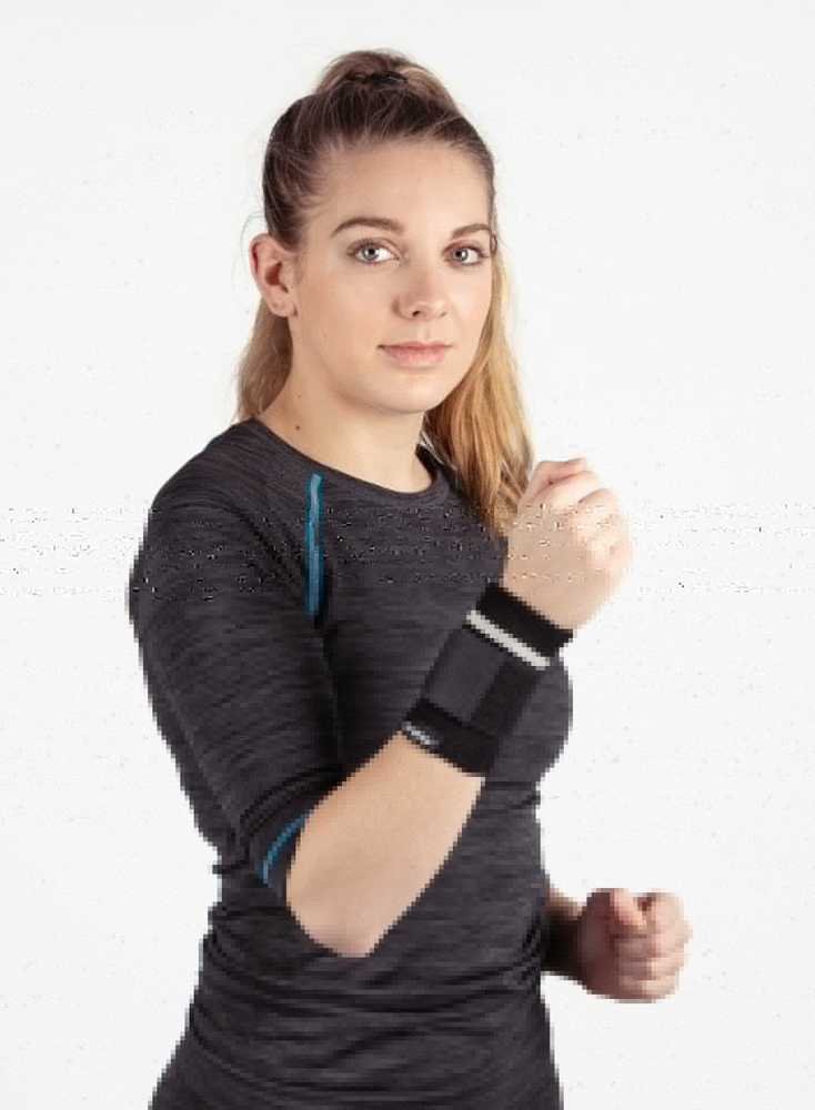 Riešo juosta Avento 44SA, S/M, juoda