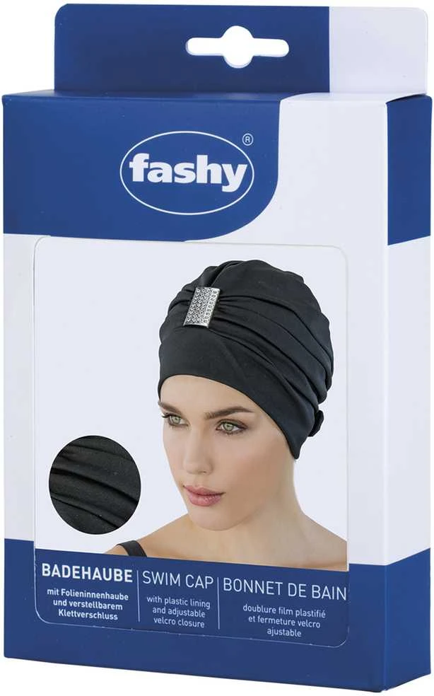 Kepuraitė plauk. mot. su pamušalu FASHY 3498 juodas