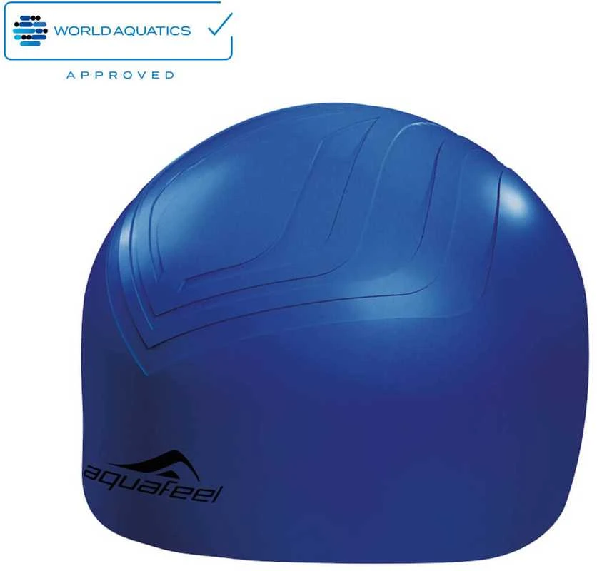 Kepuraitė plauk. unisex silikon. AQUAFEEL 30405 50 mėlynas FINA