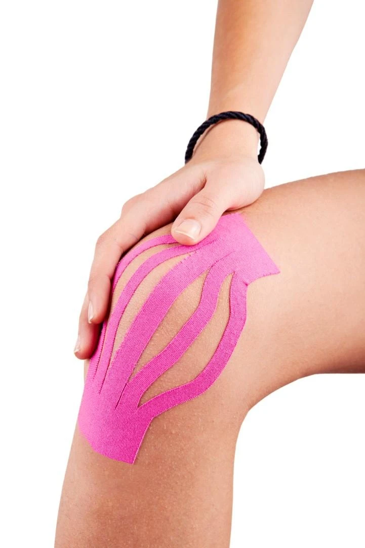 Kineziologinis teipas GYMSTICK 5m x 5cm pink