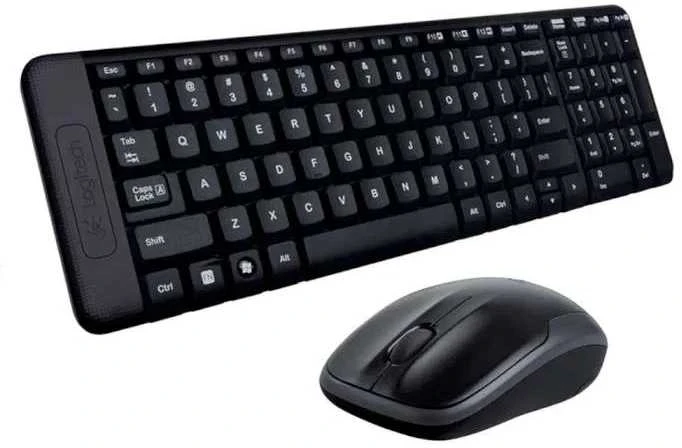 Belaidis klaviatūros ir pelės rinkinys Logitech MK220, US išdėstymas