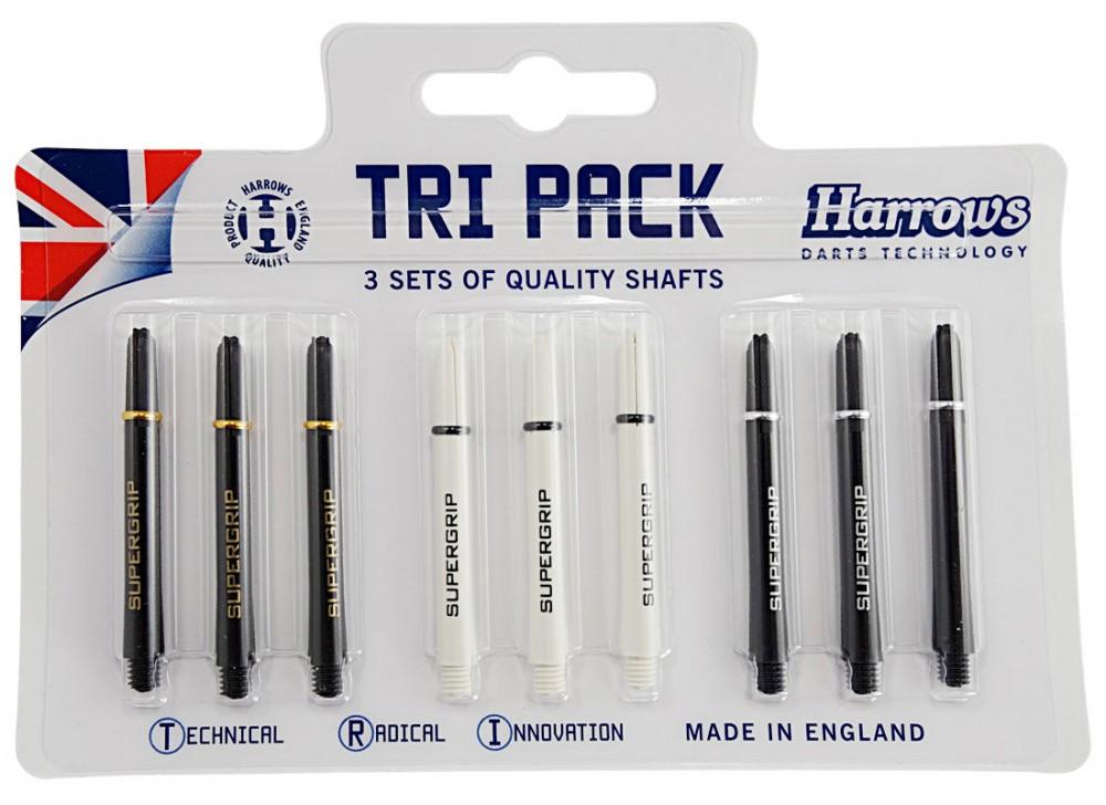 Harrows Smiginio koteliai TRI PACKS Vidutinis 3 rinkiniai x3