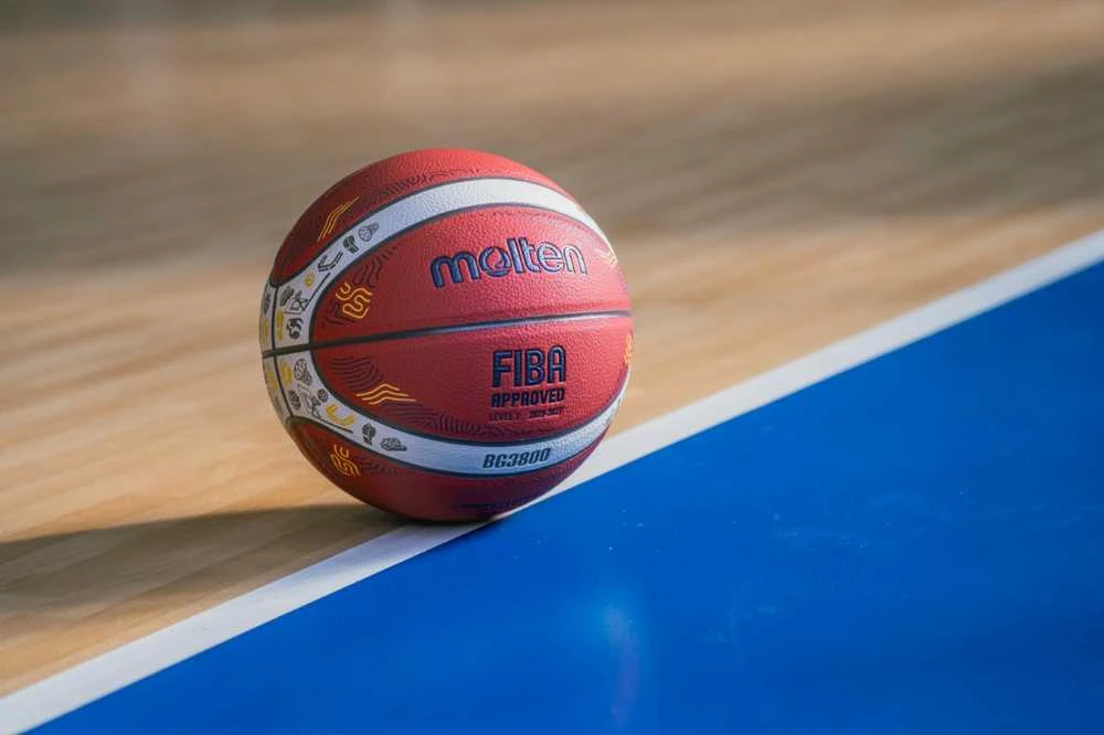 Krepšinio kamuolys training MOLTEN B7G3800-E5Z FIBA Eurobasket 2025