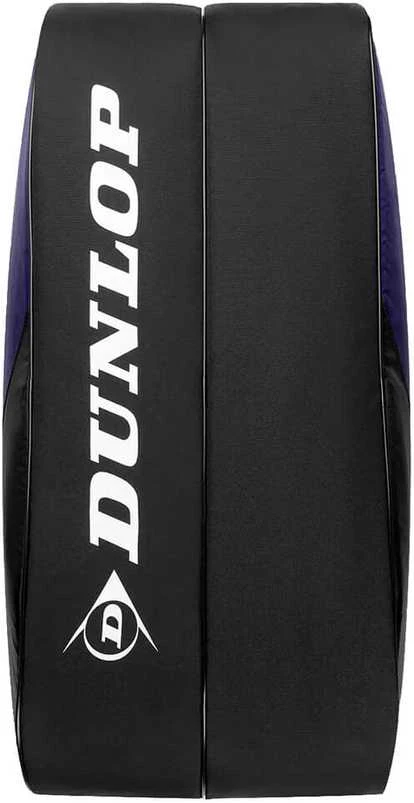 Krepšys tenisui DUNLOP FX-CLUB 10 violet/juodas/cyan