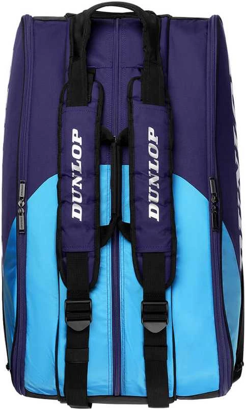 Krepšys DUNLOP FX-PERFORMANCE 12 violet/juodas/cyan