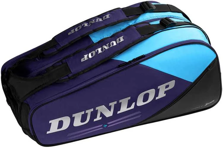 Krepšys DUNLOP FX-PERFORMANCE 8 violet/juodas/cyan