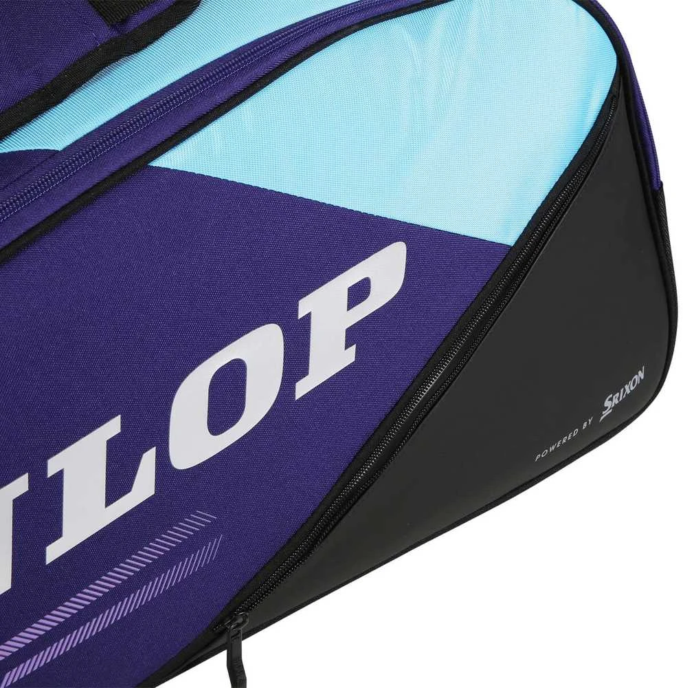 Krepšys DUNLOP FX-PERFORMANCE 8 violet/juodas/cyan