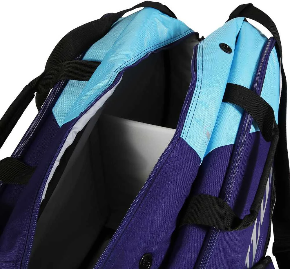 Krepšys DUNLOP FX-PERFORMANCE 8 violet/juodas/cyan