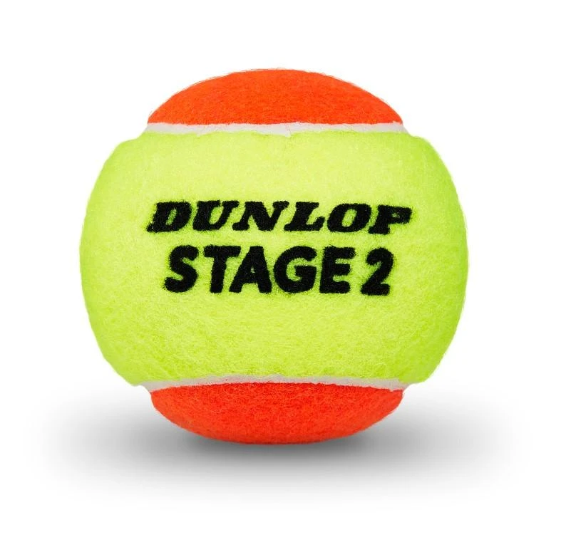 Oranžinis Teniso kamuol. DUNLOP STAGE 2 Oranžinis 60-bucket ITF