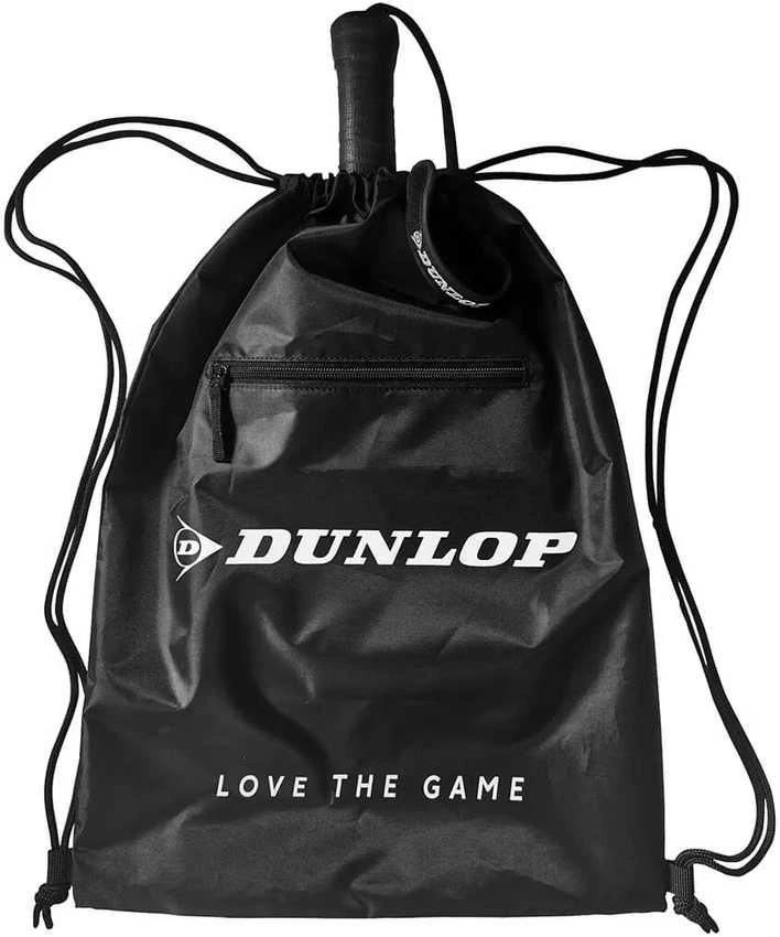 Maišelis sportinei aprangai DUNLOP juodas/baltas