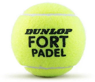 Padel kamuoliukai DUNLOP FORT PADEL 3+1-pet