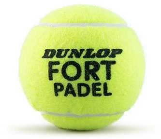 Padel kamuoliukai DUNLOP FORT PADEL FIP 3-pet