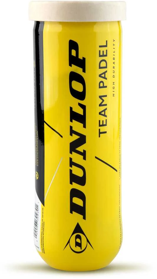 Padel kamuoliukai DUNLOP TEAM PADEL 3-pet