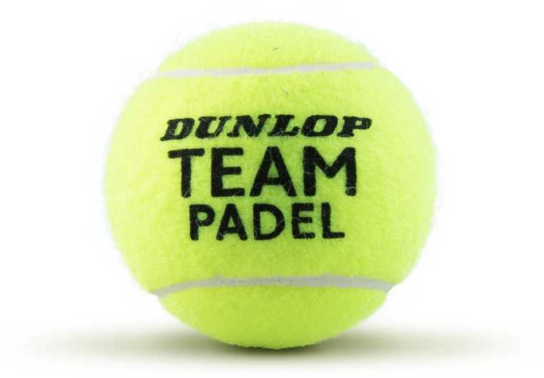 Padel kamuoliukai DUNLOP TEAM PADEL 3-pet