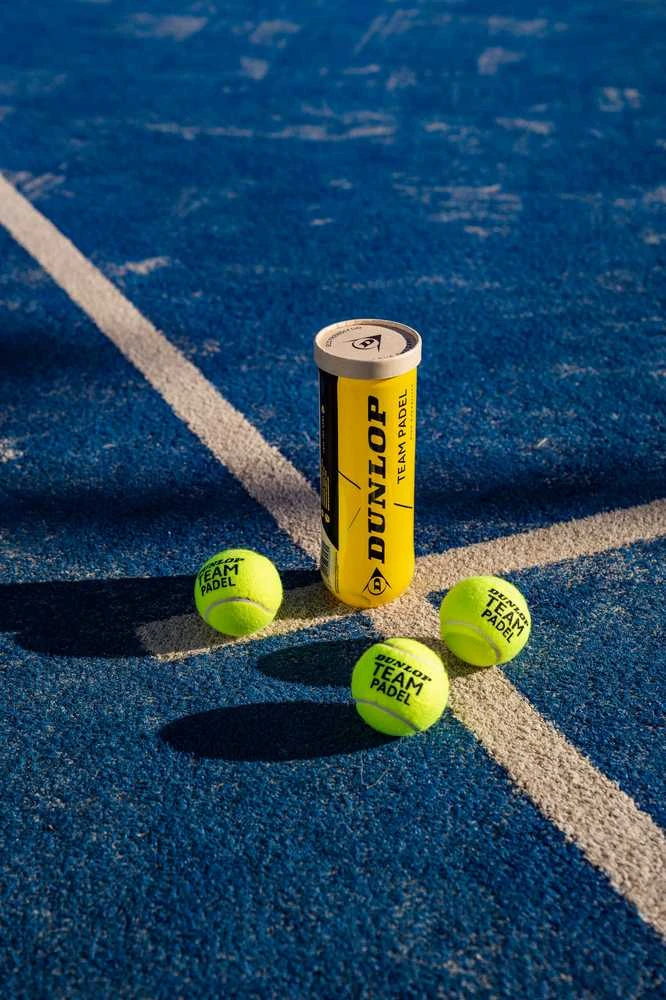 Padel kamuoliukai DUNLOP TEAM PADEL 3-pet