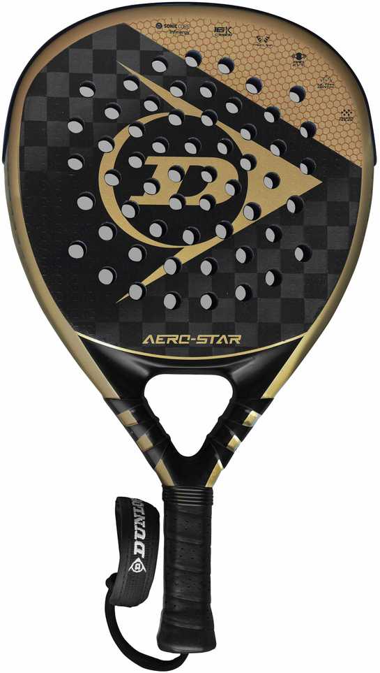 Padel raketė Dunlop AEROSTAR 16K 365g