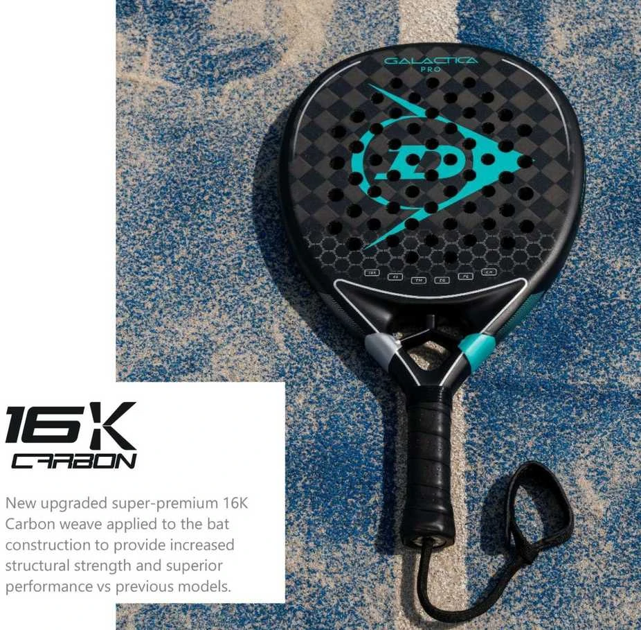 Padel raketė DUNLOP GALACTICA PRO LS 365g