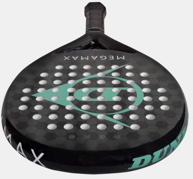 Padel raketė Dunlop MEGAMAX Juodas 365g, žema kaina | Varle.lt